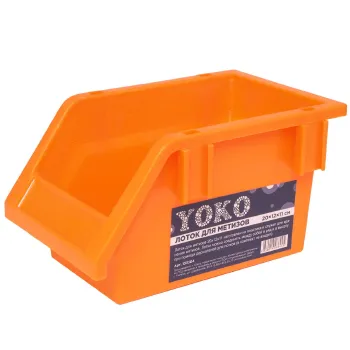 Изображение товара Лоток для метизов Yoko 20х12х11 см - удобное хранение деталей Изображение товара Лоток для метизов Yoko 20х12х11 см - удобное хранение деталей