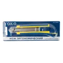 Нож с автозаменой Yoko 18 мм в комплекте с 5 лезвиями_5