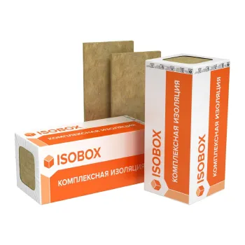 Изображение товара Утеплитель Изобокс Вент Ультра 1200х600х100мм 70кг/м³ Изображение товара Утеплитель Изобокс Вент Ультра 1200х600х100мм 70кг/м³