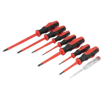 Набор отверток диэлектрических PH/SL 8шт КВТ