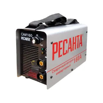 Изображение товара Сварочный аппарат инверторный Ресанта САИ-160 65/1 Изображение товара Сварочный аппарат инверторный Ресанта САИ-160 65/1