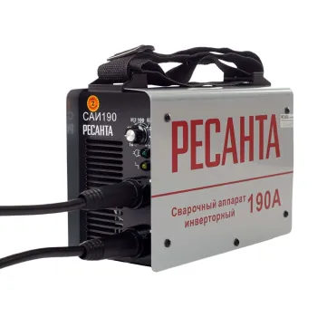 Изображение товара Сварочный аппарат инверторный Ресанта САИ-190 65/2 Изображение товара Сварочный аппарат инверторный Ресанта САИ-190 65/2