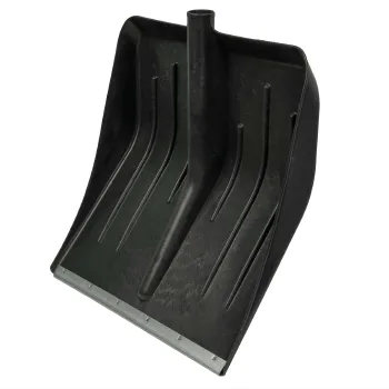 Изображение товара Лопата снеговая без черенка 40х42 см легкая и прочная для уборки снега Изображение товара Лопата снеговая без черенка 40х42 см легкая и прочная для уборки снега