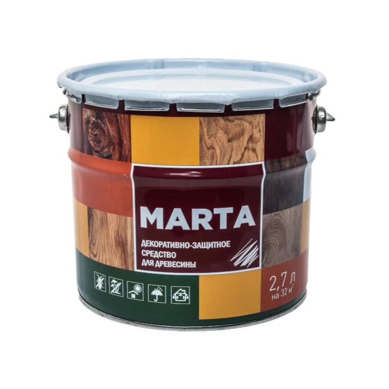 Деревозащитное средство Marta Сосна 2,7 л_1