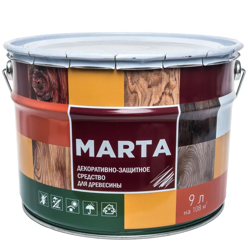 Деревозащитное средство Marta Калужница 9 л_1