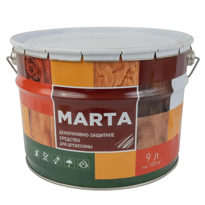 Деревозащитное средство Marta Орегон 9 л_1