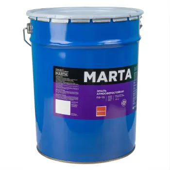 Изображение товара Эмаль ПФ-115 Марта красная глянцевая 20 кг защитно-декоративное покрытие Изображение товара Эмаль ПФ-115 Марта красная глянцевая 20 кг защитно-декоративное покрытие