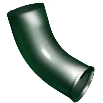 Изображение товара Колено трубы Grand Line 90 RAL6005 зеленый мох Изображение товара Колено трубы Grand Line 90 RAL6005 зеленый мох