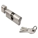 Цилиндровый механизм Palladium ФЗ AL 70 35х35 мм ключ-вертушка хром_4