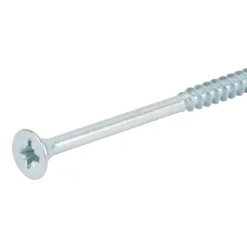 Изображение товара Саморез универсальный 5х100мм неполная резьба цинк Изображение товара Саморез универсальный 5х100мм неполная резьба цинк