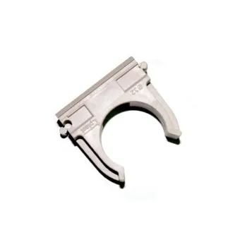 Изображение товара Крепеж-клипса для труб 25 мм серая Изображение товара Крепеж-клипса для труб 25 мм серая