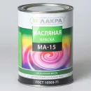Краска масляная МА-15 Лакра белая глянцевая 0,9кг_2
