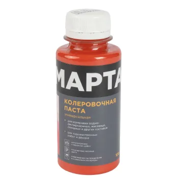 Изображение товара Колер универсальный розовый MARTA №9 100 мл для лакокрасочных материалов Изображение товара Колер универсальный розовый MARTA №9 100 мл для лакокрасочных материалов