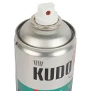 Грунт-эмаль по ржавчине аэрозольная Kudo шоколадно-коричневая (RAL 9005) матовая 0,52л_4