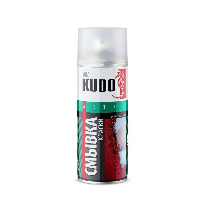 Смывка старой краски аэрозольная Kudo RAL 9001 0,52л_1