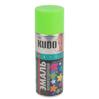 Изображение товара Эмаль аэрозольная акриловая Kudo зеленая матовая 0,52л для мебели и декора Изображение товара Эмаль аэрозольная акриловая Kudo зеленая матовая 0,52л для мебели и декора