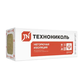 Утеплитель 1200х600х100 мм ТЕХНОНИКОЛЬ Техновент Стандарт 80 кг/м³ 2,8 м²
