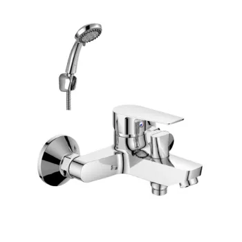 Изображение товара Смеситель для ванны Rossinka S35-31 с душевым шлангом Изображение товара Смеситель для ванны Rossinka S35-31 с душевым шлангом