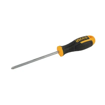 Изображение товара Отвертка крестовая PH2 с намагниченным наконечником Ingco HS28PH2125 125 мм Изображение товара Отвертка крестовая PH2 с намагниченным наконечником Ingco HS28PH2125 125 мм