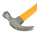 Молоток-гвоздодёр 450 гр с фиберглассовой рукояткой Ingco HCH80816_2
