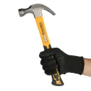 Молоток-гвоздодёр 450 гр с фиберглассовой рукояткой Ingco HCH80816_4