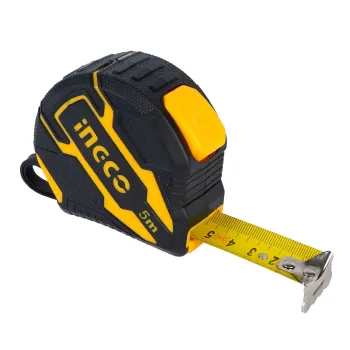 Рулетка 5мх25мм автостоп Ingco