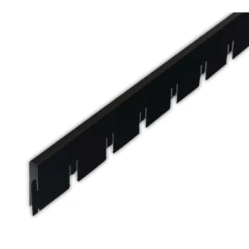 Рейка направляющая Grigliato 50x50 h40 b10 0,4 L=2400 цвет черный 911