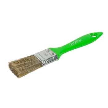 Изображение товара Кисть флейцевая 30 мм с пластиковой ручкой и смешанной щетиной Изображение товара Кисть флейцевая 30 мм с пластиковой ручкой и смешанной щетиной