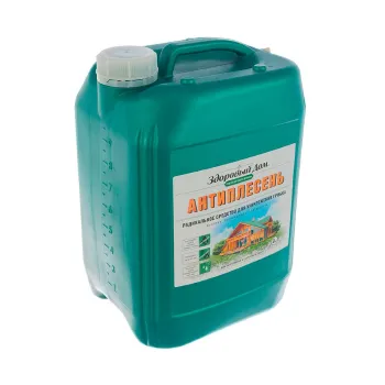 Изображение товара Пропитка для дерева Антиплесень Здоровый дом 9 кг водная защита от плесени Изображение товара Пропитка для дерева Антиплесень Здоровый дом 9 кг водная защита от плесени