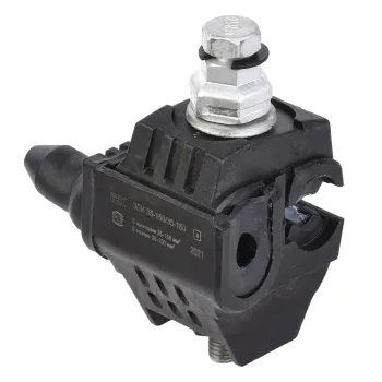 Изображение товара Зажим ответвительный изолированный ЗОИ 35-150/6-35 для электромонтажа Изображение товара Зажим ответвительный изолированный ЗОИ 35-150/6-35 для электромонтажа