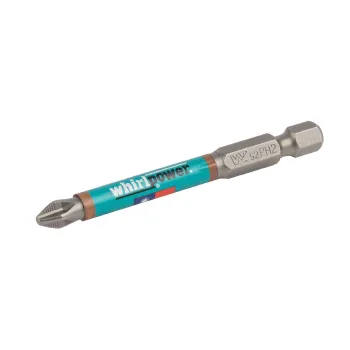 Изображение товара Бита Whirlpower PH2х70 мм для профессиональных работ прочная и долговечная Изображение товара Бита Whirlpower PH2х70 мм для профессиональных работ прочная и долговечная