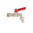 Кран шаровый со штуцером Altstream 1/2" ручка_2