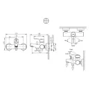 Смеситель Bravat Palace для ванны c коротким изливом F6172217CP-01-RUS_2