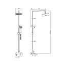 Душевая система Bravat Opal C со смесителем для ванны F6125183CP-A1-RUS_5