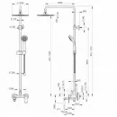 Душевая система Bravat Opal R со смесителем для ванны F6125183CP-A2-RUS_4