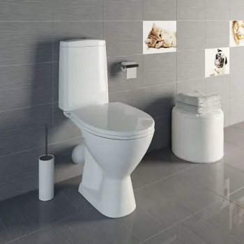 Изображение товара Унитаз-компакт Cersanit Just 31 с сидением микролифт Изображение товара Унитаз-компакт Cersanit Just 31 с сидением микролифт