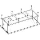 Монтажный комплект Roca к ванне Genova-N 150Х75 см_1