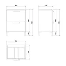 Тумба под раковину Cersanit Melar 60 P-SU-MEL-CM60_4