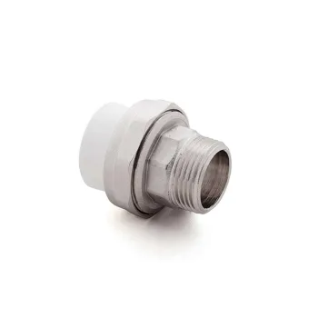 Изображение товара Полипропиленовая муфта 32х1" RTP комбинированная разъемная Изображение товара Полипропиленовая муфта 32х1" RTP комбинированная разъемная