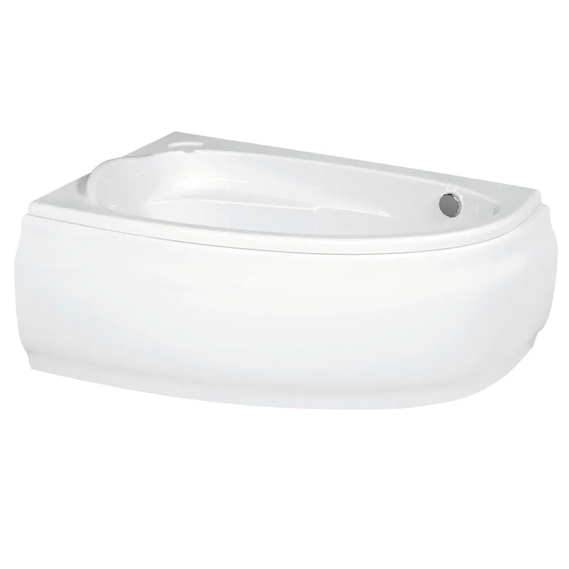 Ванна акриловая Cersanit Joanna 140x90см асимметричная левая_1