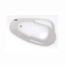 Ванна акриловая Cersanit Joanna 150x95см асимметричная правая_2