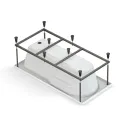 Ванна акриловая Cersanit Santana 150х70 см_5