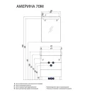Тумба под раковину Акватон Америна 70 М темно-коричневый (1A169001AM430)_3