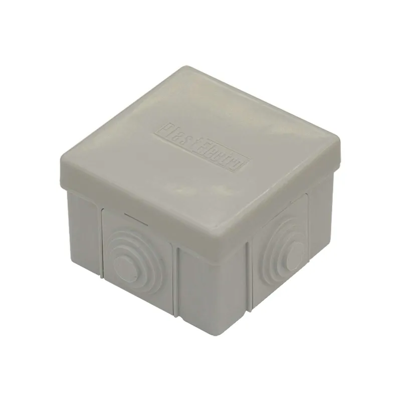Коробка распределительная 4 ввода 65x65x40мм_1