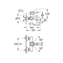 Смеситель для ванны Grohe BauClassic 32865000_2