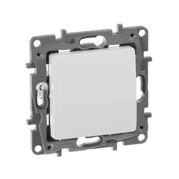 Изображение товара Механизм выключателя одноклавишный Legrand Etika белый IP20 Изображение товара Механизм выключателя одноклавишный Legrand Etika белый IP20