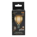 Лампа светодиодная Gauss Filament 9Вт E14 теплый белый свет 2700K_3