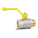 Кран шаровый газовый LD Pride НР-ВР 3/4" ручка_2