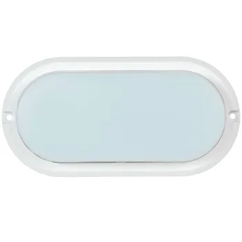 Изображение товара Светильник LED ДПО 4012 12Вт IP54 4000K овал белый IEK Изображение товара Светильник LED ДПО 4012 12Вт IP54 4000K овал белый IEK