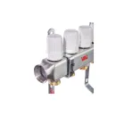 Коллекторная группа Valtec 1" евроконус 3/4" на 5 выходов с расходомерами_4